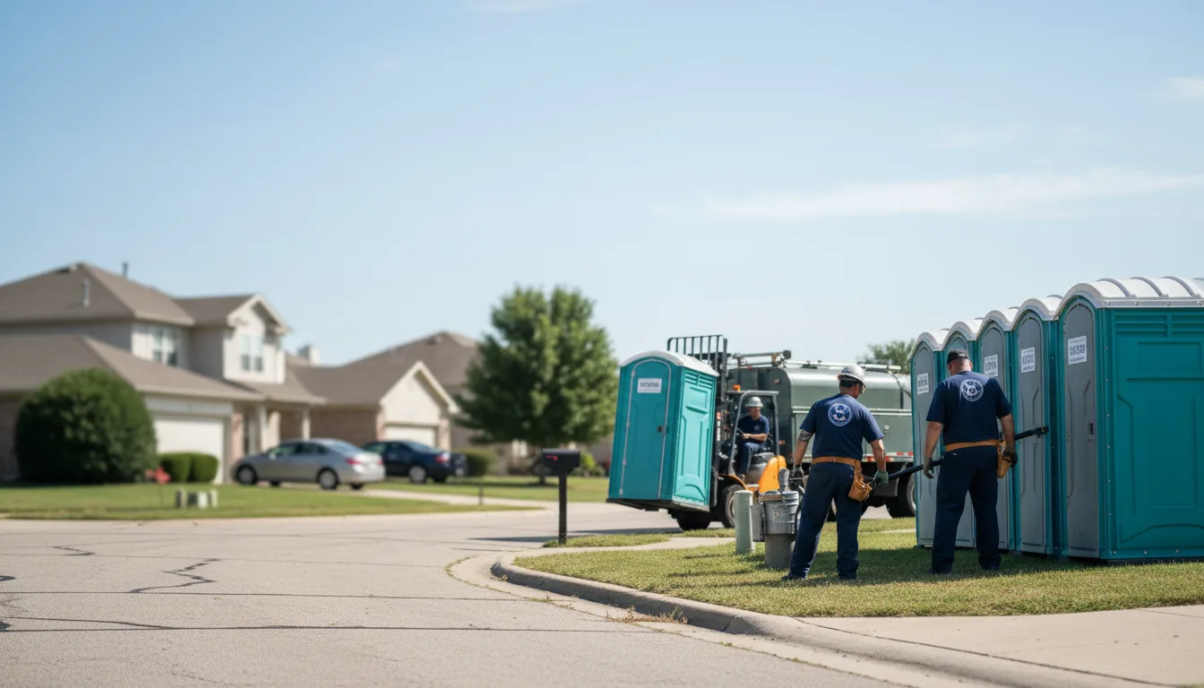 Porta Potty Rental in Pierce, ID near me